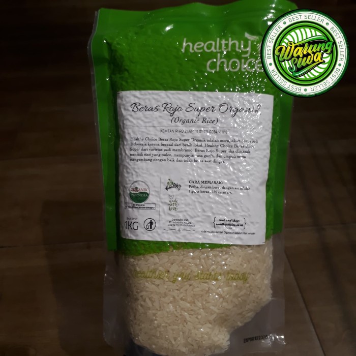 

Healthy choice beras rojo super organik 1 kg