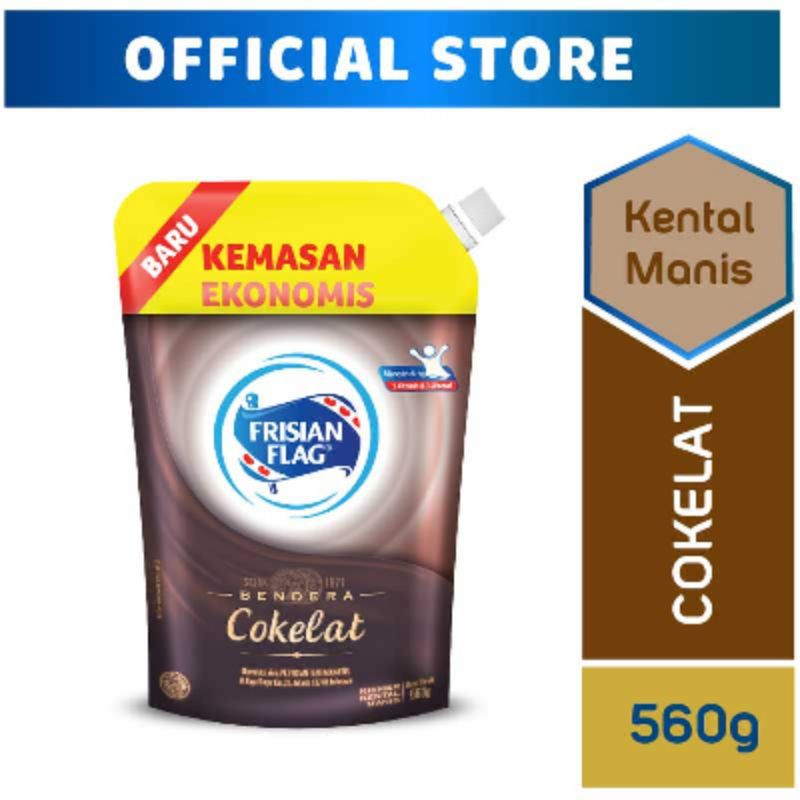 

FRISIAN FLAG Kental Manis Cokelat, Vanilla 560g