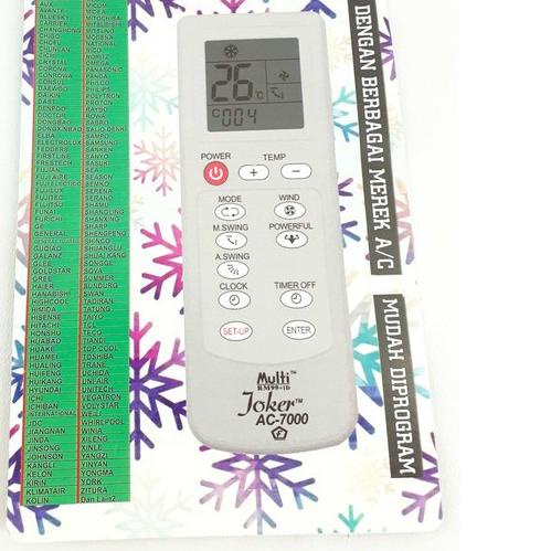 REMOTE MULTI AC JOKER 5000