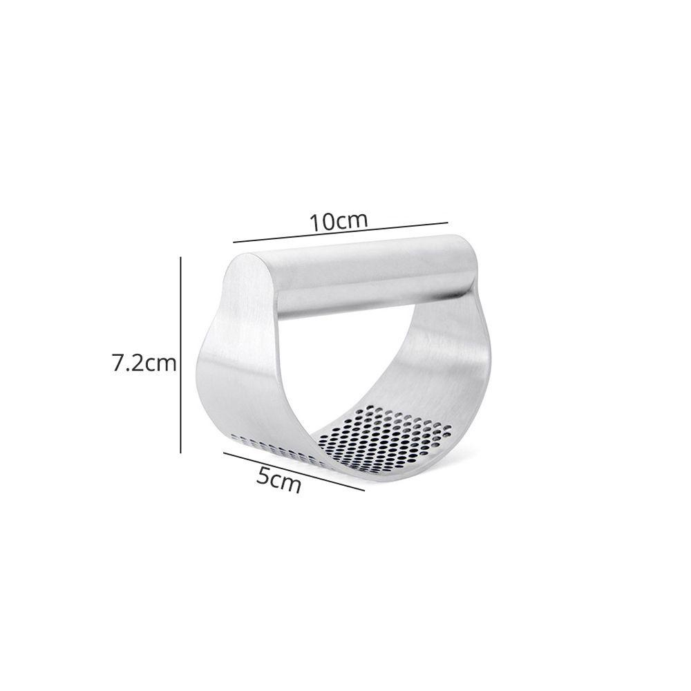 Alat Pencincang Bawang Putih / Buah / Sayuran Bahan Stainless Steel