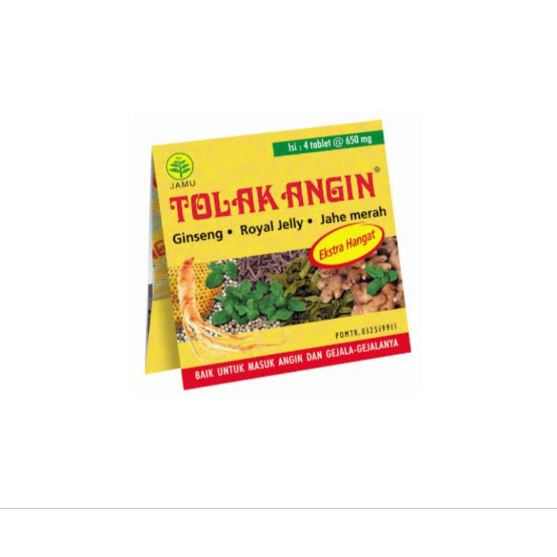 Tolak Angin Tablet Strip Isi 4