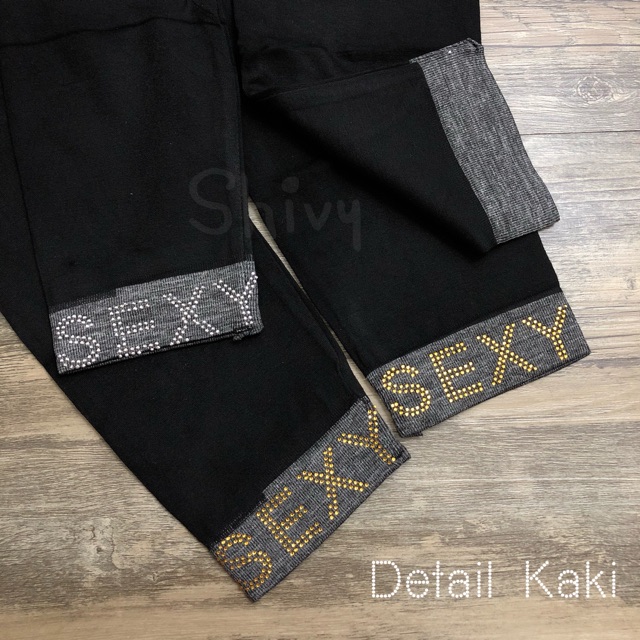 BARU!! LEGGING SOFTKATUN KOMBINASI MOTEK IMPORT LEGGING WANITA JUMBO DEWASA GROSIR ECER MURAH