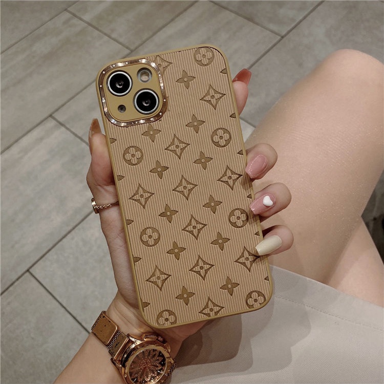 Big Brand Fashion Full Print Logo Cover For iPhone 13 Pro Max 12 11 Pro Max XS Max XR X 8 7 Plus Protective Case Ready Stock