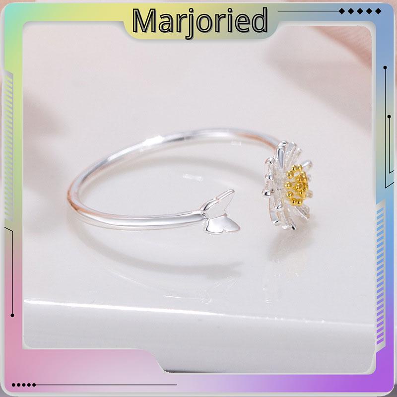 Korean Cincin Daisy Bunga Untuk Wanita Fashion Aksesoris-MJD