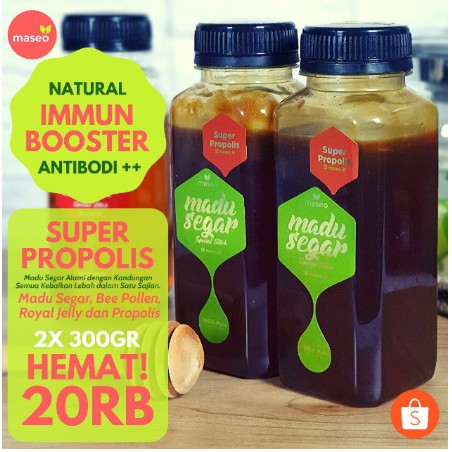 

Madu Segar Super Propolis 600gr (2x 300gr) Immune Booster