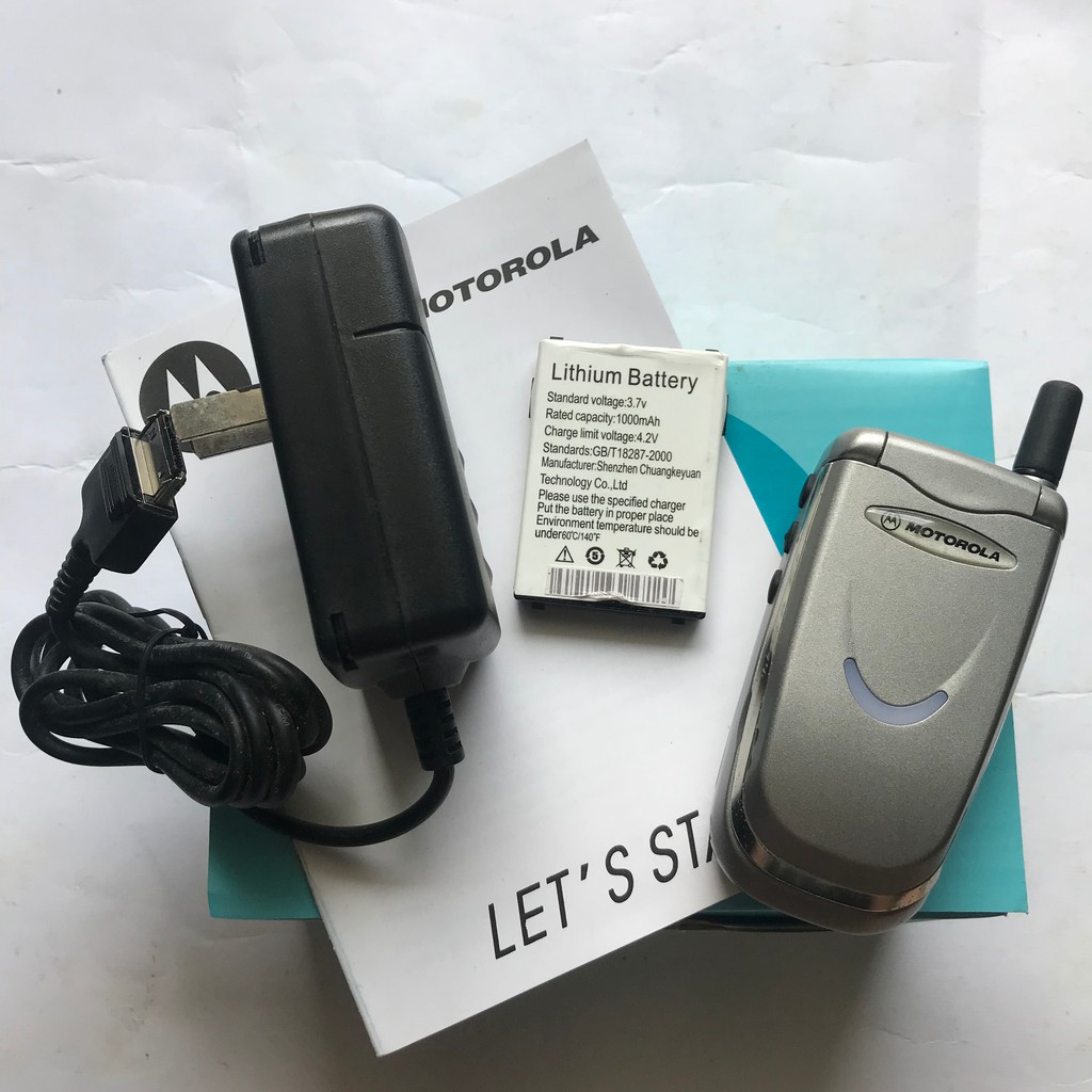 Motorola Startac V / V8088 / V8088+ Platinum Silver