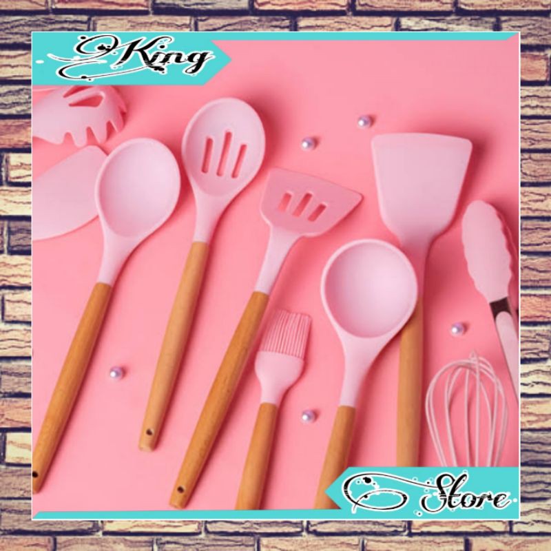 silicone utensil set 11pcs