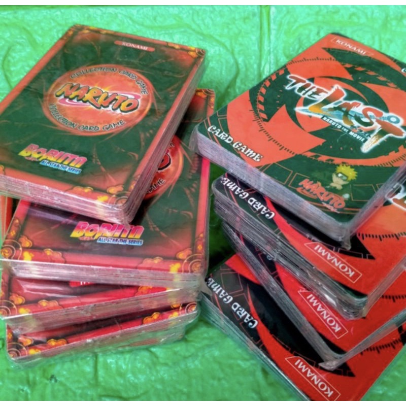 KARTU NARUTO/BORUTO  1PAK ISI 24 LEMBAR isi 12pak