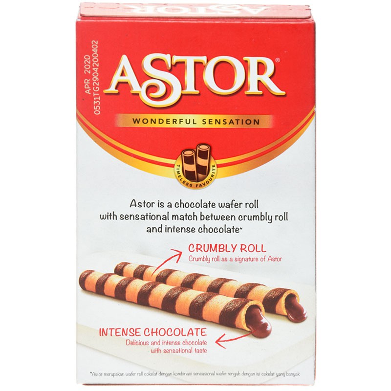 

ASTOR Wafer Stick Coklat 40g