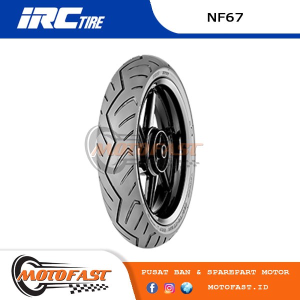  BAN  MOTOR  IRC TUBELESS  120 70 17 NF67 MX  KING  BLK 