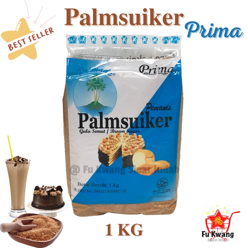 

RK60 Palmsuiker Prima Gula Palem Semut Palm Brown Sugar 1 kg