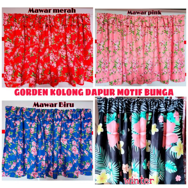 Gorden Kolong Dapur Uk 75x100 cm