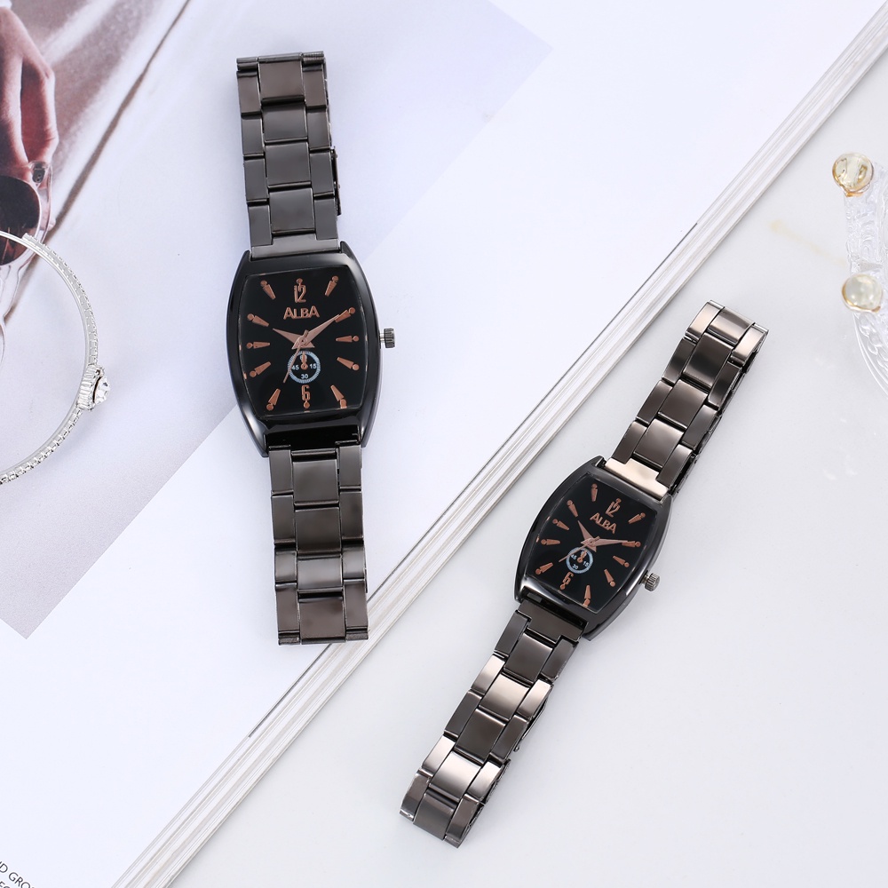 COD Jam Tangan Couple Kuarsa baja menonton pria dan wanita menonton murah watch C74