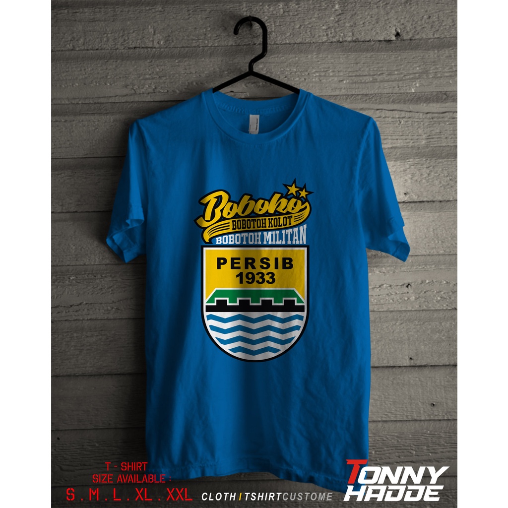Kaos Exclusive Persib Bandung / Kaos Bobotoh Militan / Kaos Distro Persib