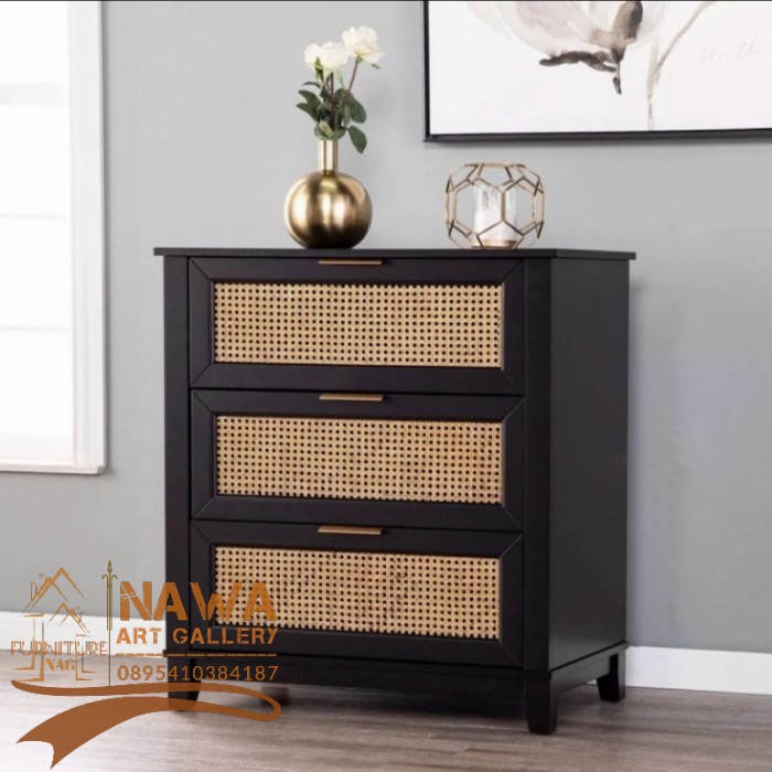 Drawer Cabinet | Bufet Rotan