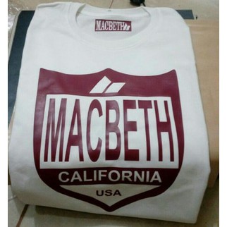 KAOS MACBETH , TSHIRT MACBETH , T SHIRT MACBETH , BAJU MACBETH