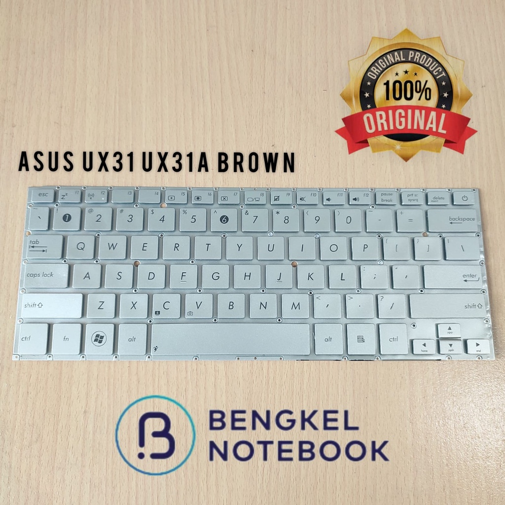 Keyboard Asus UX31 UX31A UX31E BX32VD BX32 UX32 UX32VD Brown Coklat