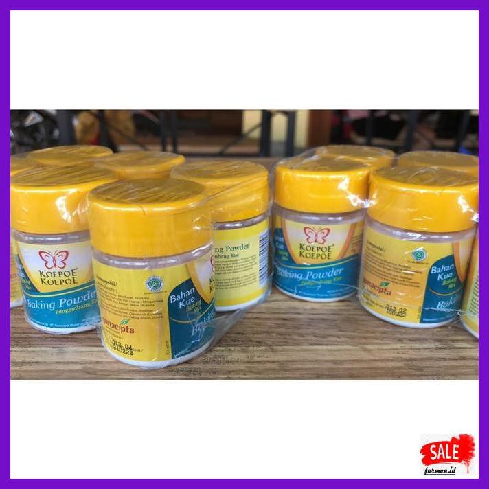 

DERPOWBAKING- BAKING POWDER KOEPOE KOEPOE 45 GRAM -ASLIII.