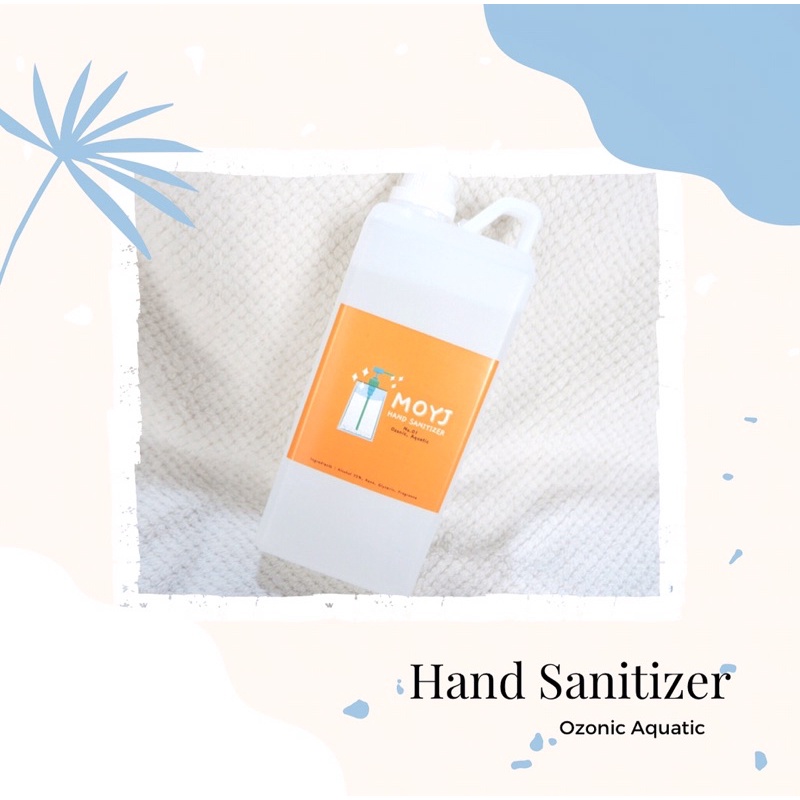 Moyj Hand Sanitizer Ozonic Aquatic