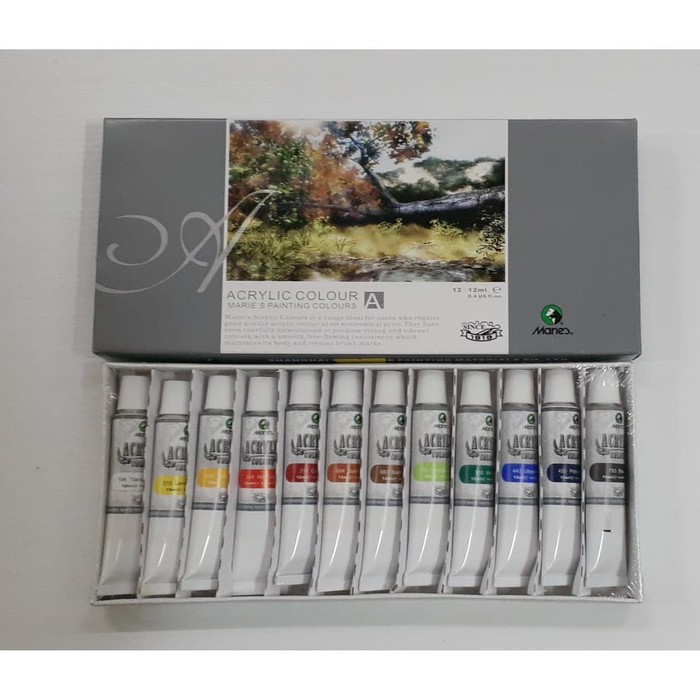 

CAT AKRILIK MARIE'S 12 WARNA 812B | ACRYLIC PAINT | ATK