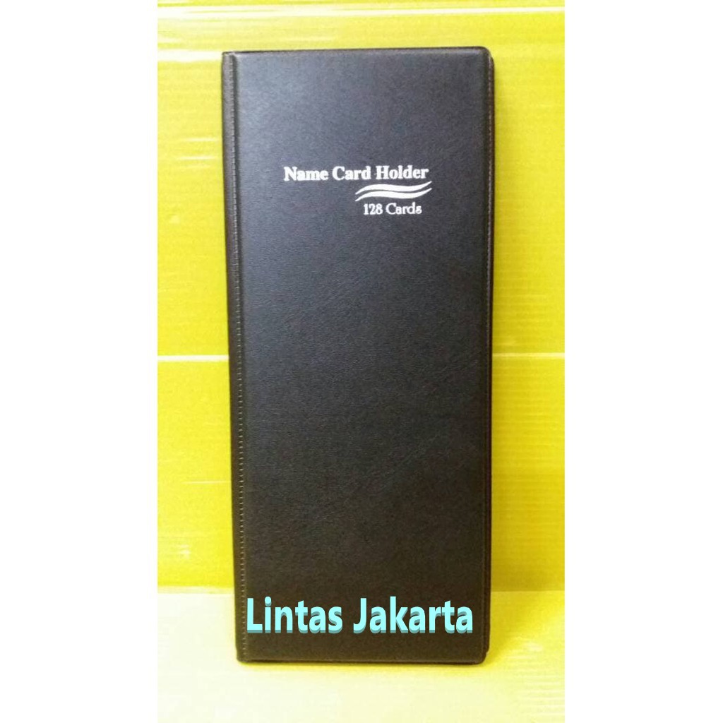 Buku Kartu Nama / Name Card Holder ukuran 1 x 4 Merk Nafa 128