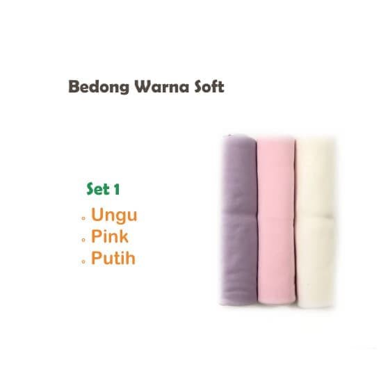 Selimut Bedong 3in1 BOBO Kain isi 3pcs / set Bahan Katun Premium