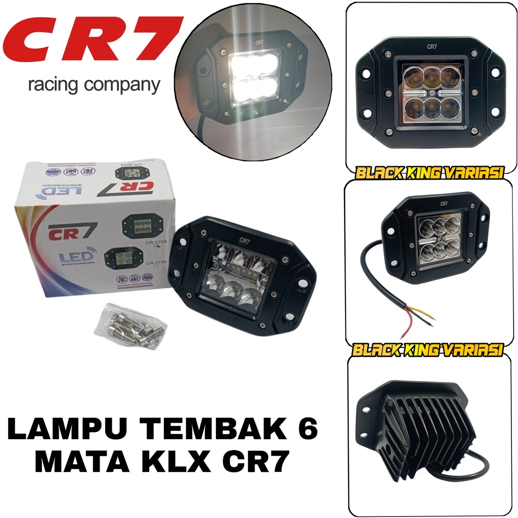 Head lamp headlamp reflektor lampu depan tembak sorot LED KLX 150 dan CRF 150 WR 155