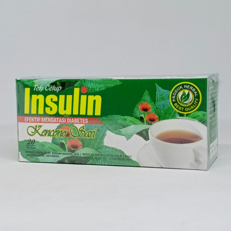 

Teh Celup Insulin Herbal Kencono Sari Original 100% Asli