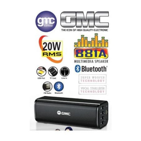 Speaker Bluetooth Mini GMC 881A Speaker Portable USB Memory Radio promo