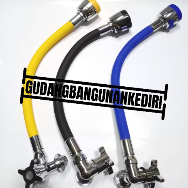 Kran angsa warna / kran bak cuci piring / kran angsa fleksibel