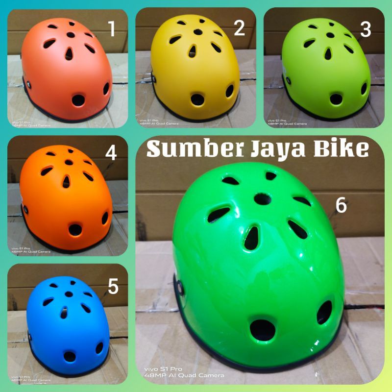 Helm Batok Sepeda BMX, LIPAT, MTB Good Quality