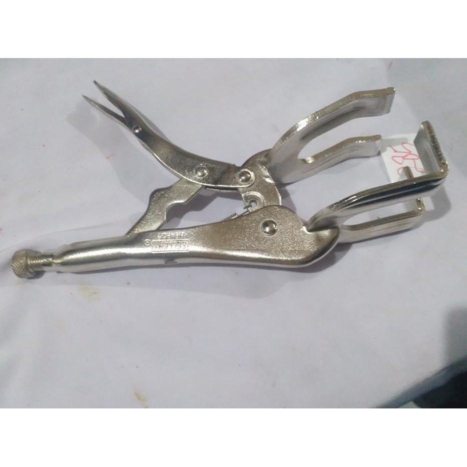 Promo alat penjepit besi las 10" welding grip catok clamp pengangan las Murah