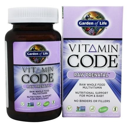 Garden Of Life Vitamin Code Raw Prenatal 90 caps multivitamin prenatal