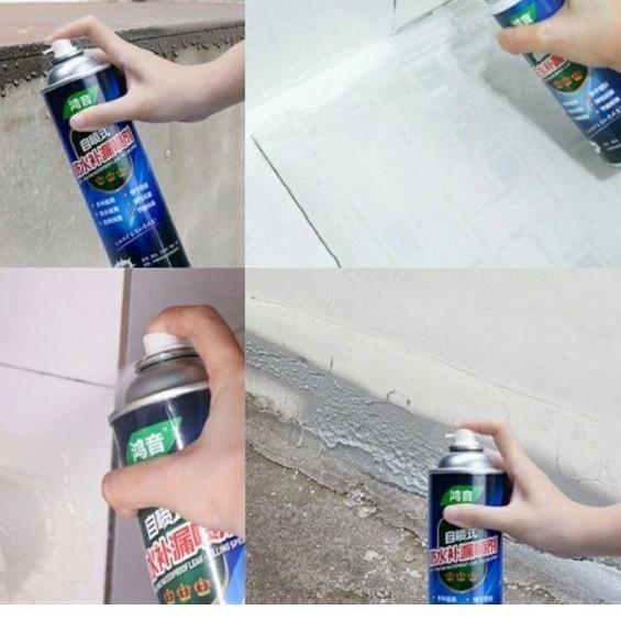 ✥ Waterproof Leak Proof Spray Spray Bocor 700 ml Anti Bocor Magic Spray Spray Ajaib Anti Bocor ☊