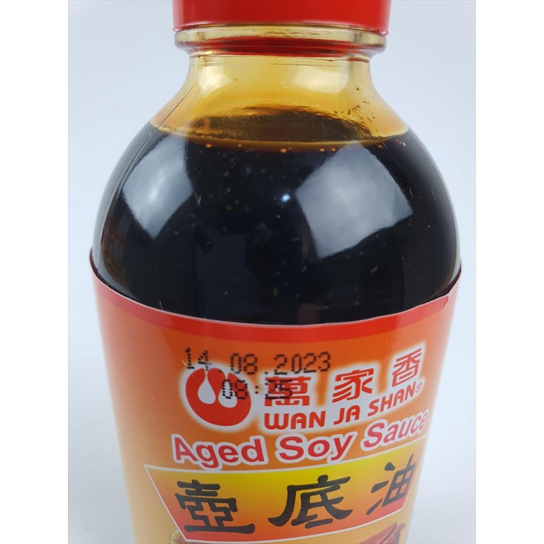 PREMIUM AGED SOY SAUCE 200 ML WAN JA SHAN KECAP ASIN IMPORT TAIWAN