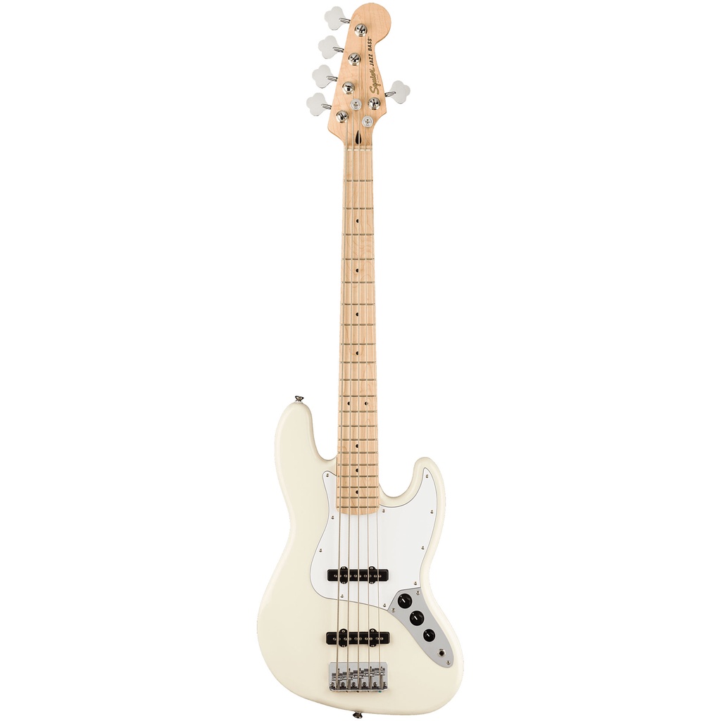 Squier Affinity Jazz Bass 5 String Olympic White