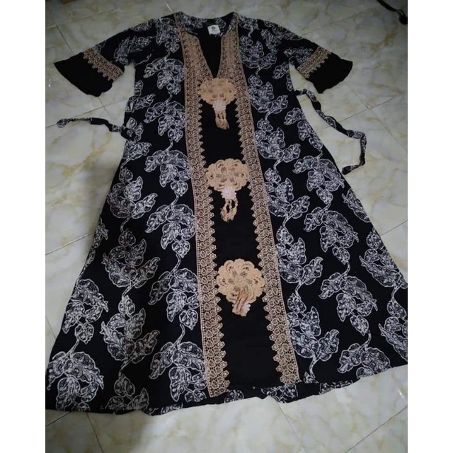 abaya batik/abaya batik premium/ abaya batik pesta/