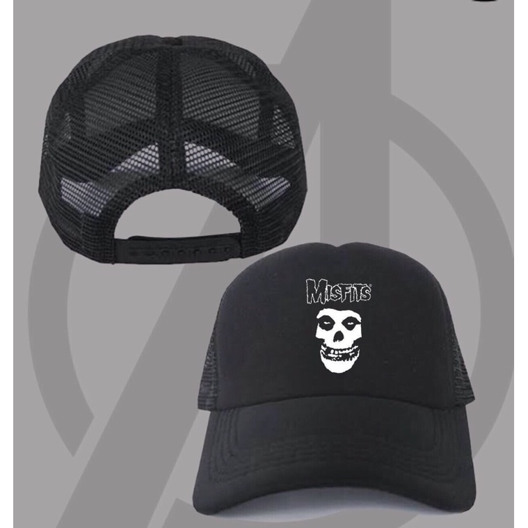Topi Trucker Hat - Misfits