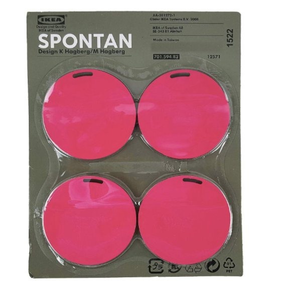 

Magnet tempelan papan memo dekorasi dia 6cm set isi 4pcs WMO IK4071 SPONT