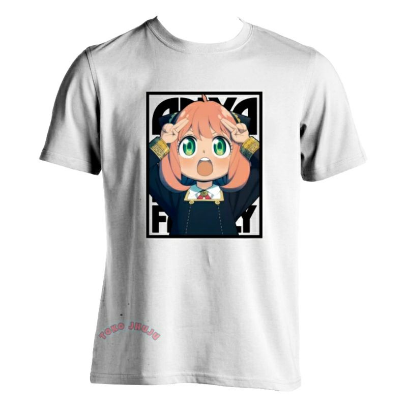 Baju Kaos Anime Spy x Family ANYA FORGER 2 print dtf