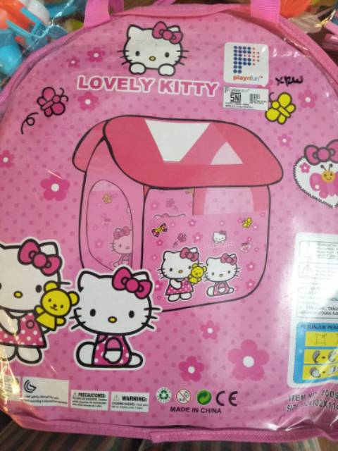 Tenda Anak Rumah Mainan Anak Frozen Kuda Ponny Hello Kitty