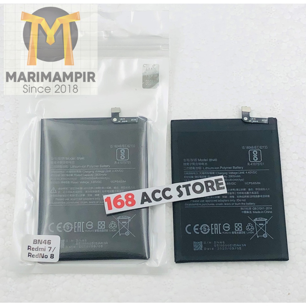 Marimampir BATERAI XIAOMI REDMI 7 / REDMI NOTE 8 / BATERAI XIAOMI BN46 / BATERAI REDMI 7 / BATERI NO