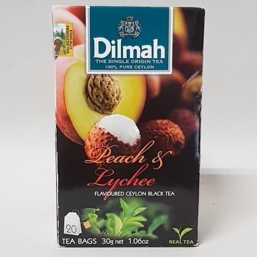 

[ COD ] DILMAH Peach & Lychee 20 bags 30 gr TERBAIK Kode 1209