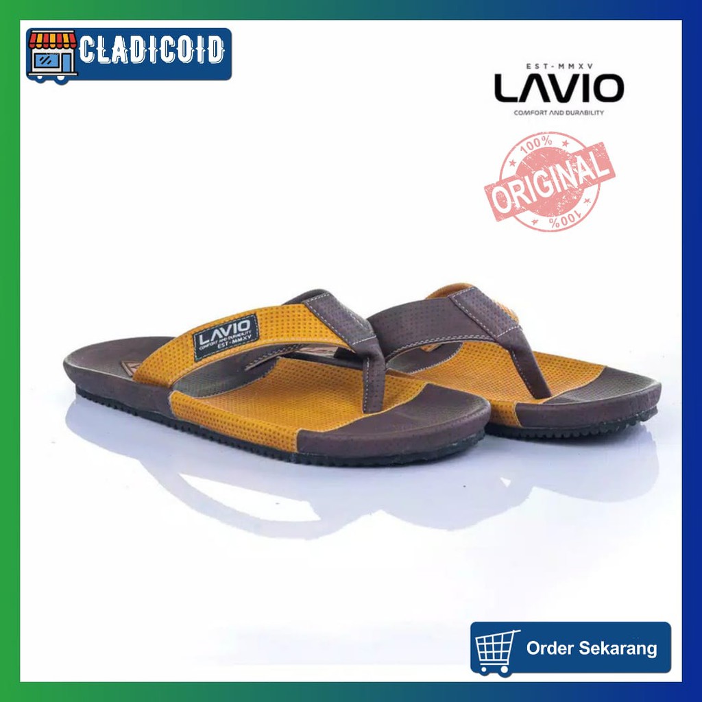 Sandal Distro Pria Original Terbaru dan Keren Kualitas Original Lavio Snake Model Terbaru dan Trendi