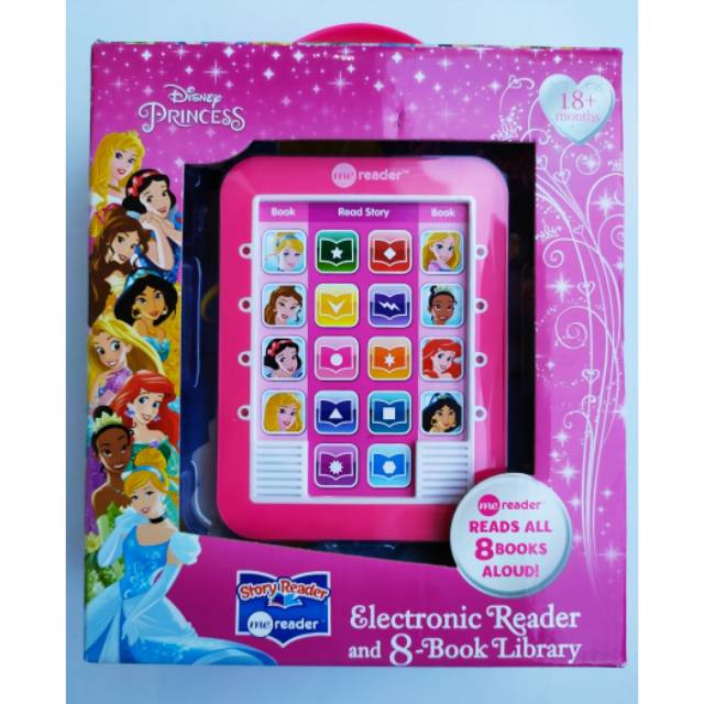 Disney Princesses Me Reader - Electronic Reader and 8-book Library