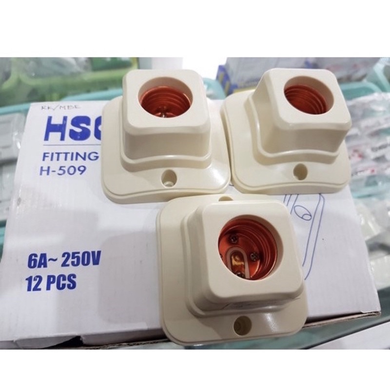 Hsc Fitting Plafon / fitting plafon oval 509
