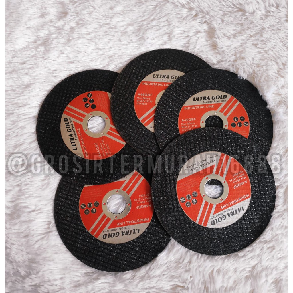 ULTRAGOLD BATU GERINDA POTONG BESI MATA GERINDA CUTTING TERMURAH 25PCS