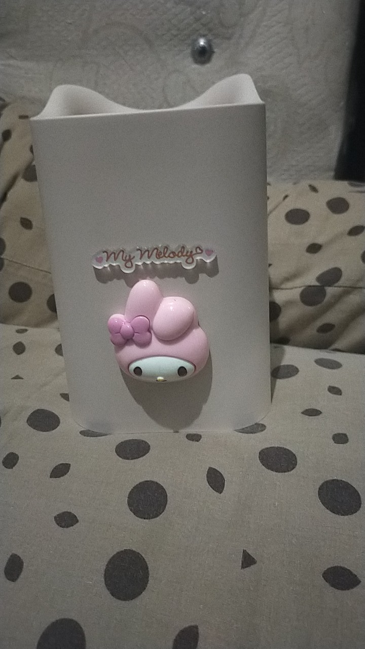 Tempat Sampah Mini Hello Kitty Melody Cinnamoroll Pompompurin Kuromi Badtzmaru Little Twin Star