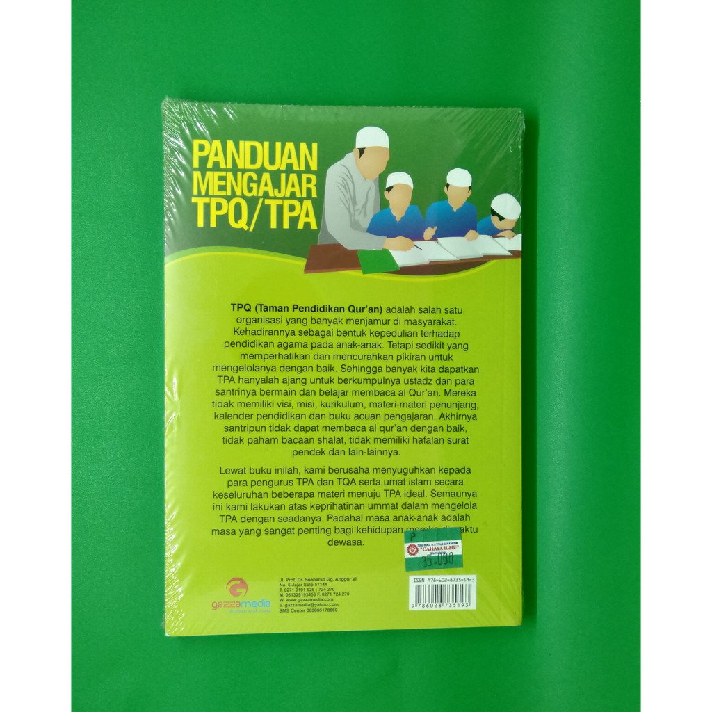 Materi Pembelajaran Tpq Tahun Ajar