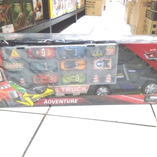 RSPS DIE CAST MACK TRUCK MC QUEEN DIECAST TRUCK MACK CARS SET ADVENTURE - Abu-abu